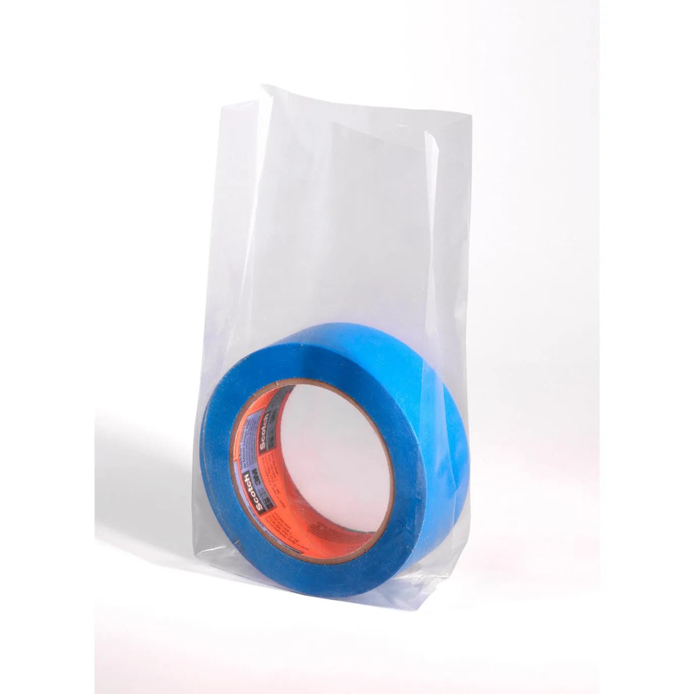 16" x 12" x 30" x 1.5 mil Clear Eco-Manufactured Plastic Side-Gusseted Bags (Case of 500)