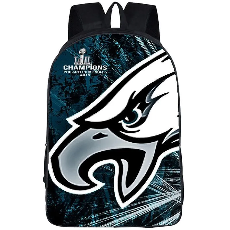 17" 3D Eagles Backpack|NFL Philadelphia Eagles Laptop Backpack|College Bookbag