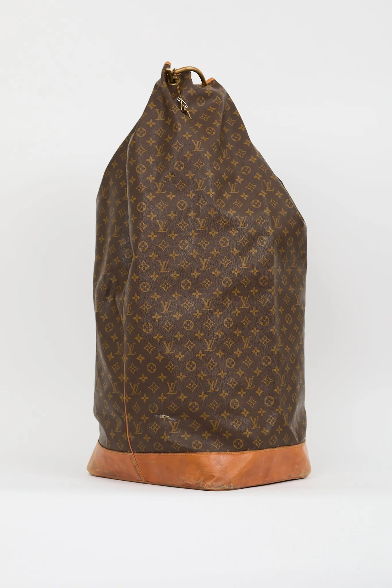 1980s Brown Monogram Marin Sailor Bag