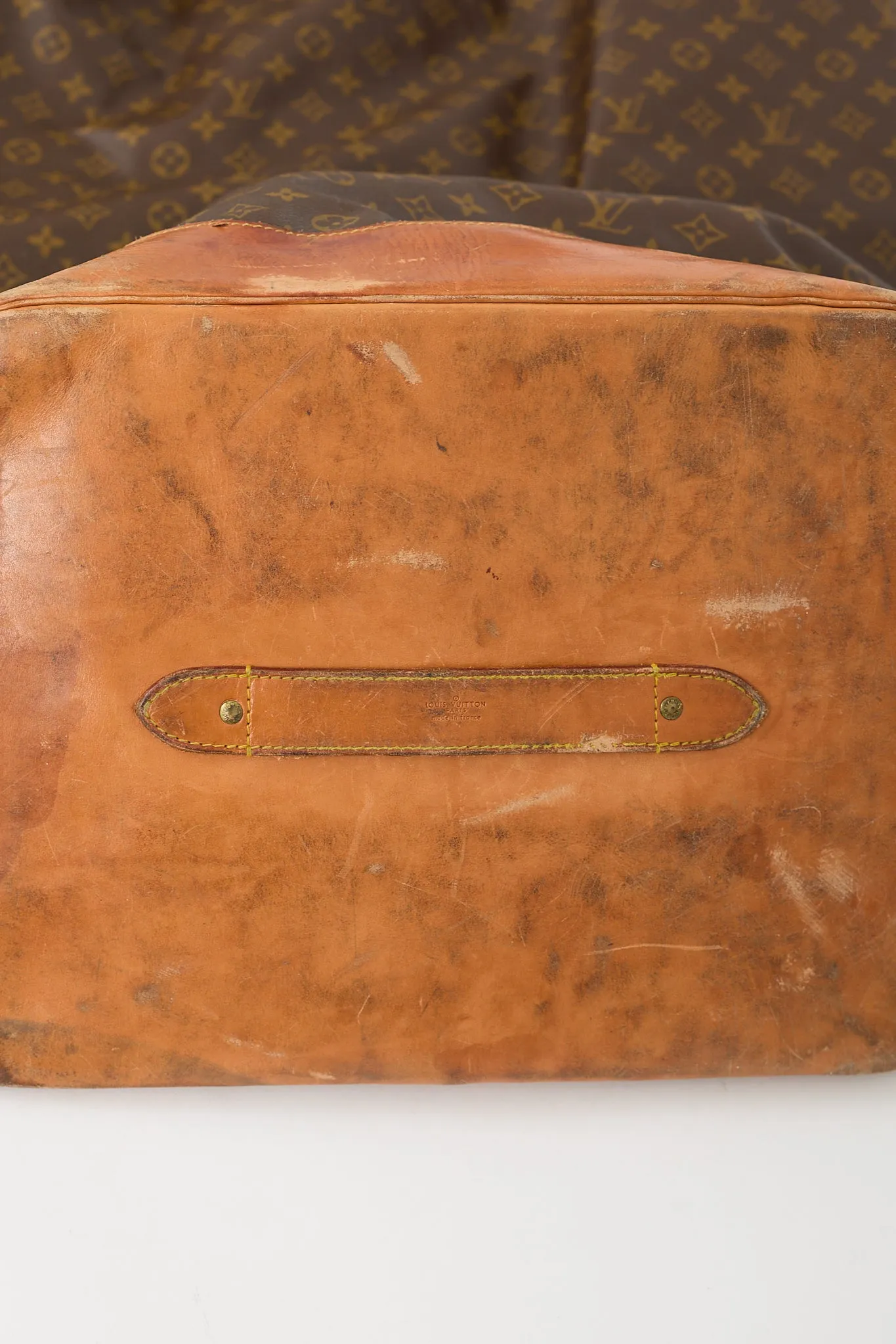1980s Brown Monogram Marin Sailor Bag