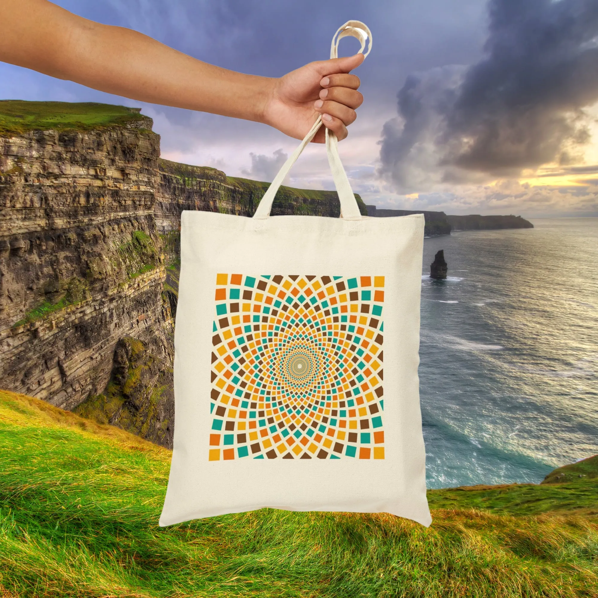 Arabesque Spiral Tote Bag