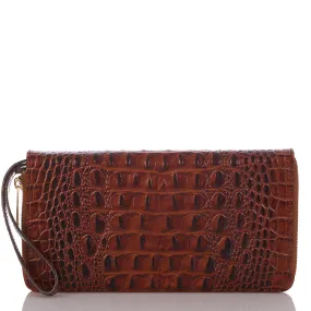 Brahmin Skyler Clutch Wallet - Pecan Melbourne