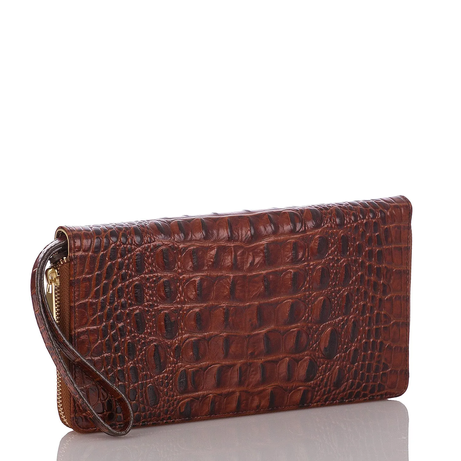 Brahmin Skyler Clutch Wallet - Pecan Melbourne