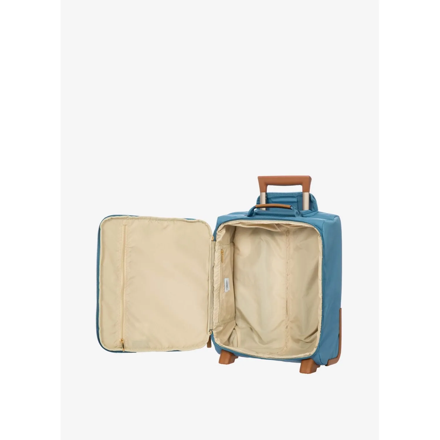 BRIC'S X-Travel 17.5" Underseat Trolley Luggage With Front Access Opening