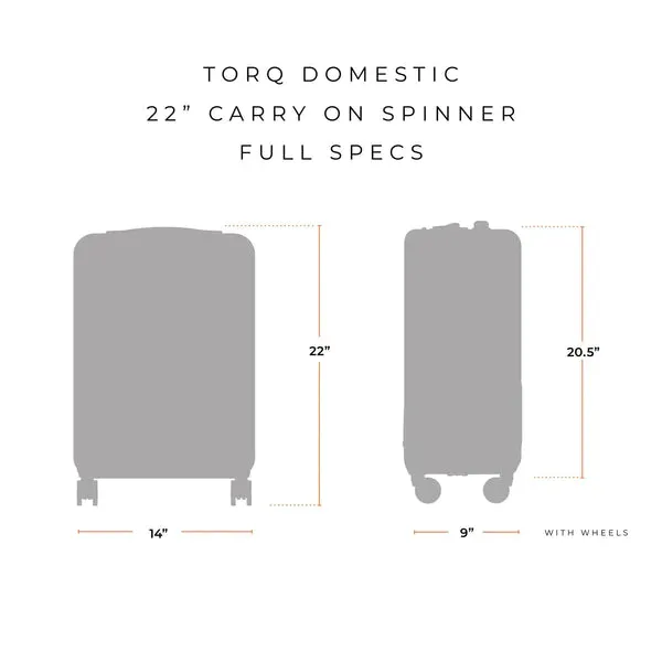 Briggs & Riley TORQ Collection Domestic Carryon Spinner