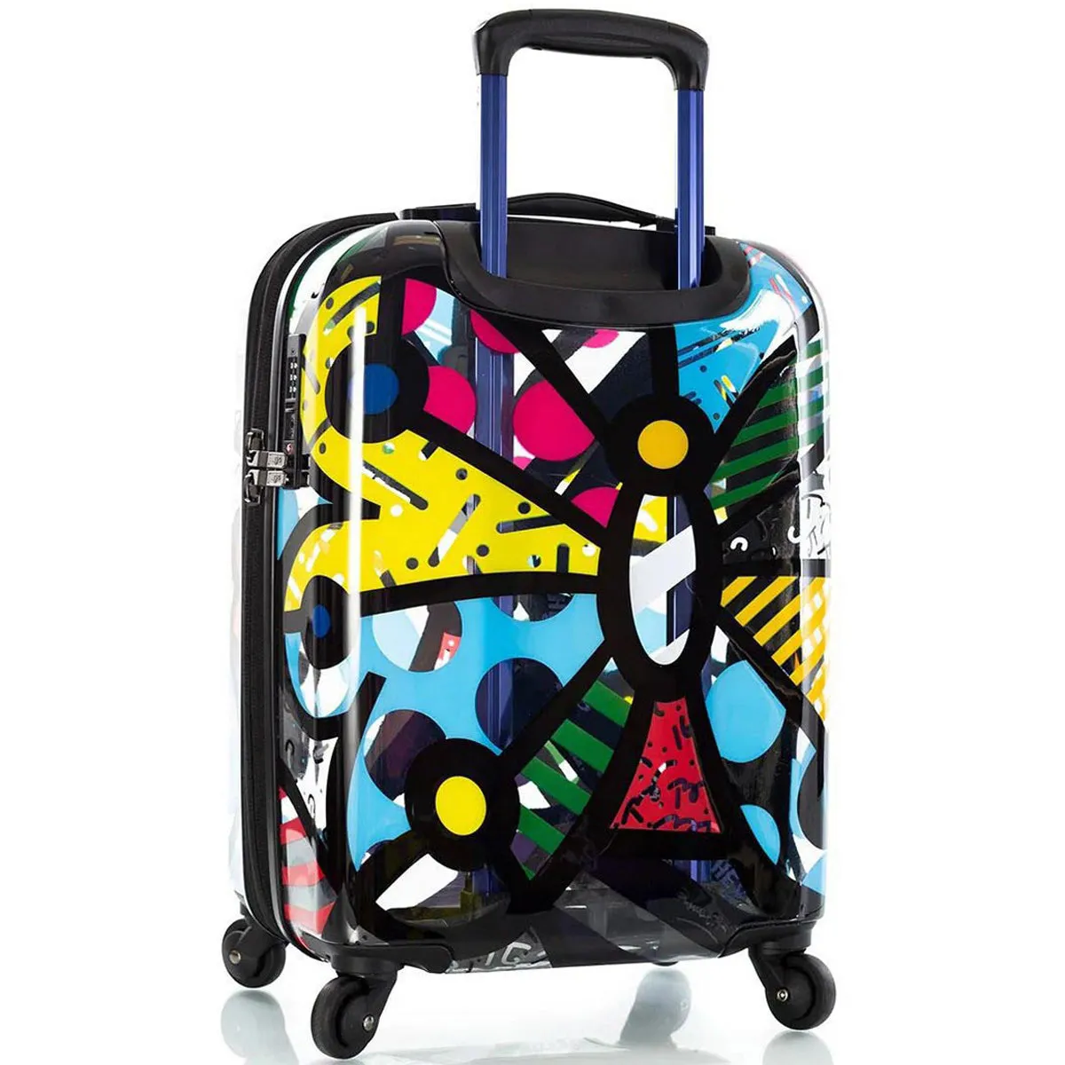 Britto Butterfly TRANSPARENT Carry On Spinner