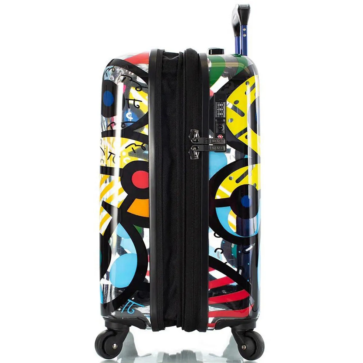 Britto Butterfly TRANSPARENT Carry On Spinner