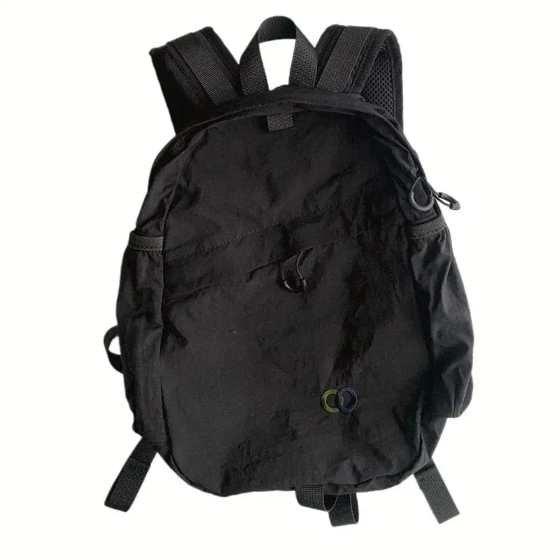 Causal Portable Light Waterproof Nylon Women Men Backpack Outdoors Travel School Laptop Backpacks for Men Women Commuter Daypack