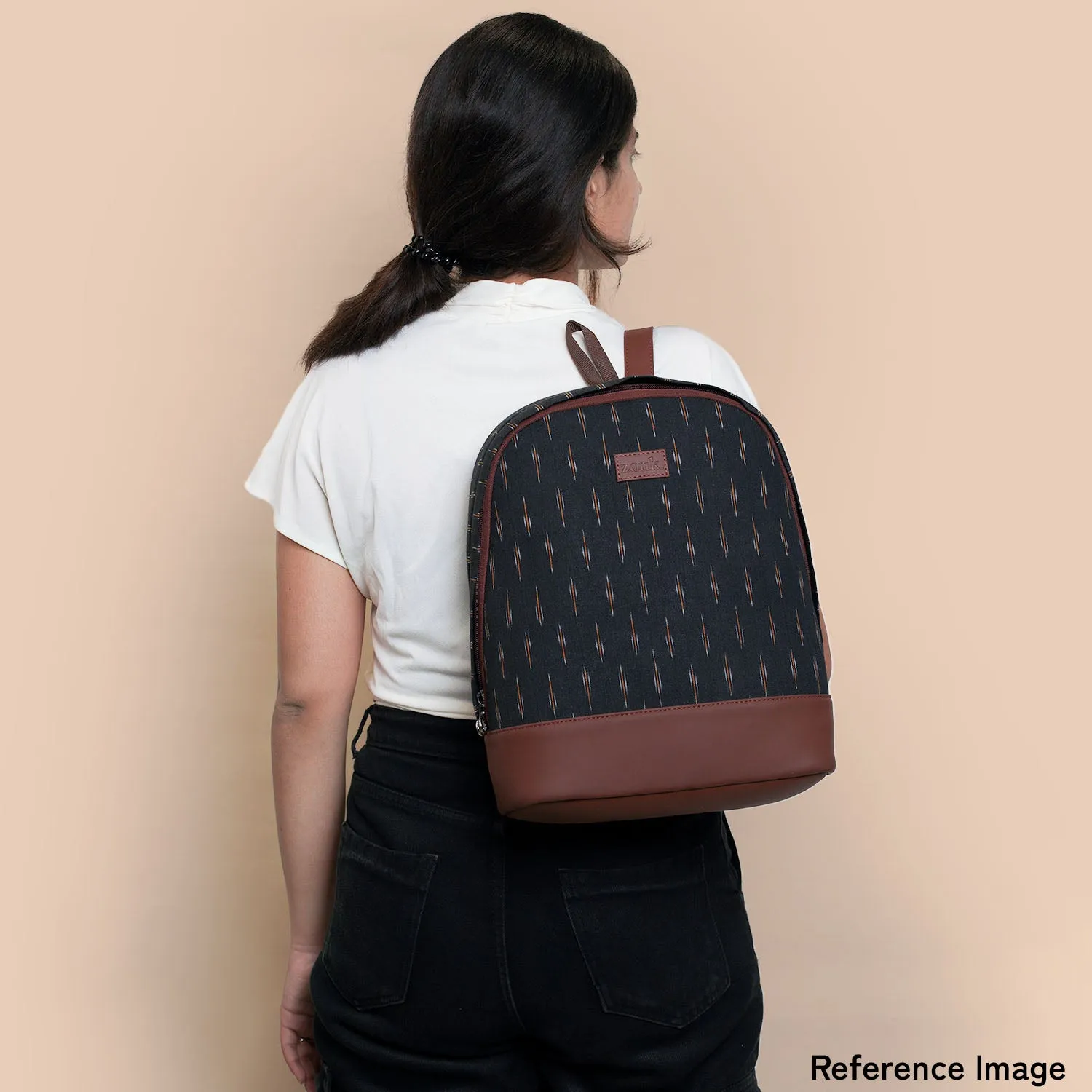 Chittoor Blue Kalamkari Dome Daypack
