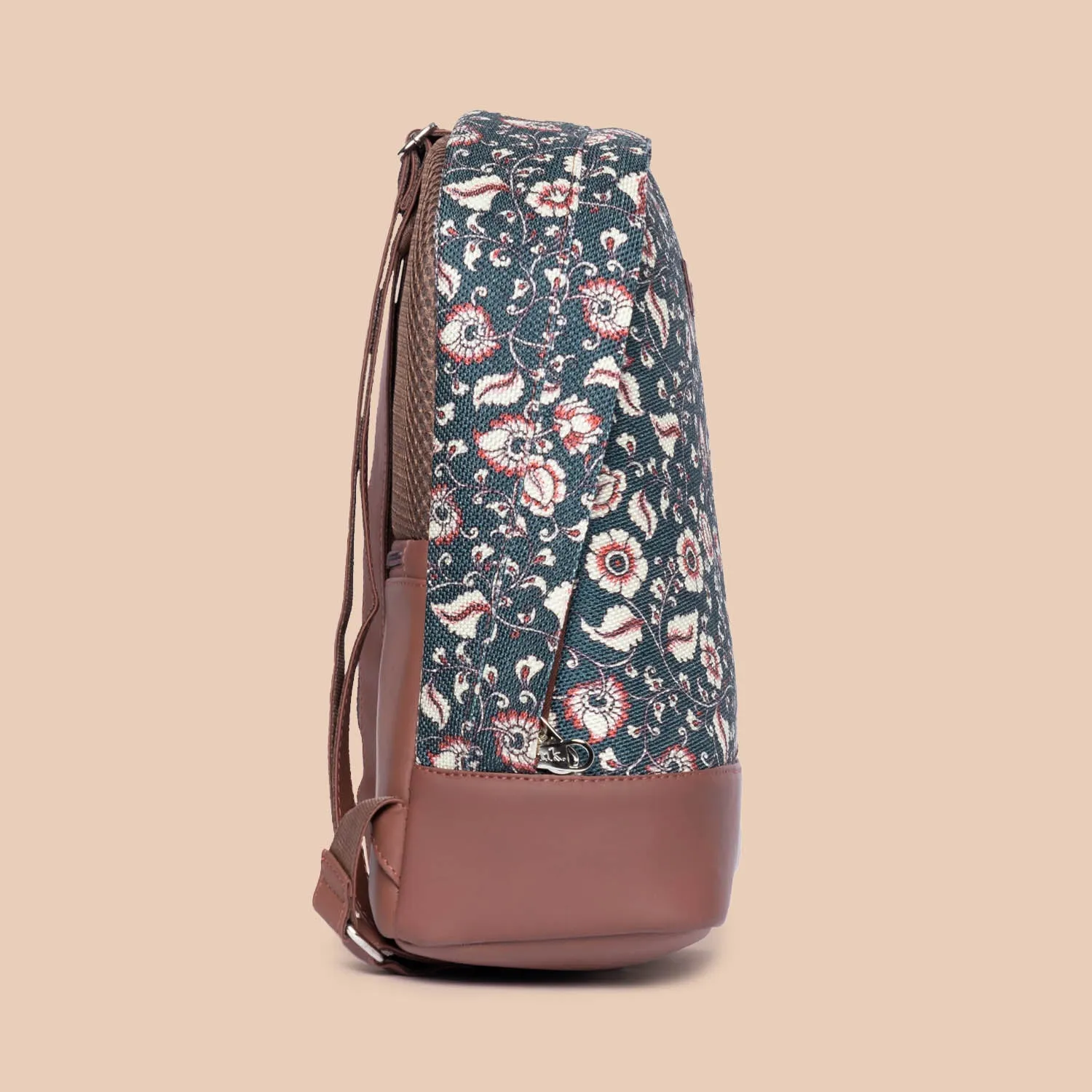 Chittoor Blue Kalamkari Dome Daypack