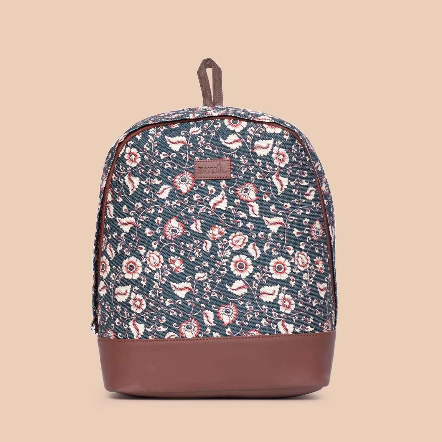 Chittoor Blue Kalamkari Dome Daypack