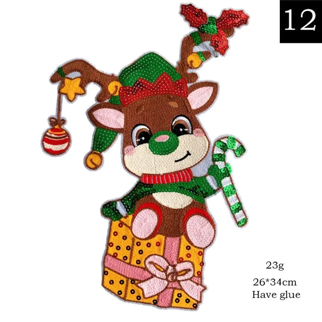 Christmas Embroidery Patch