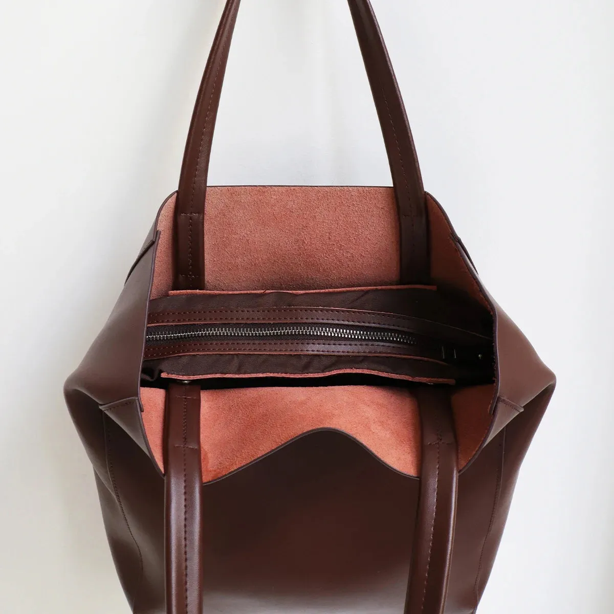 Classic Leather tote handbag
