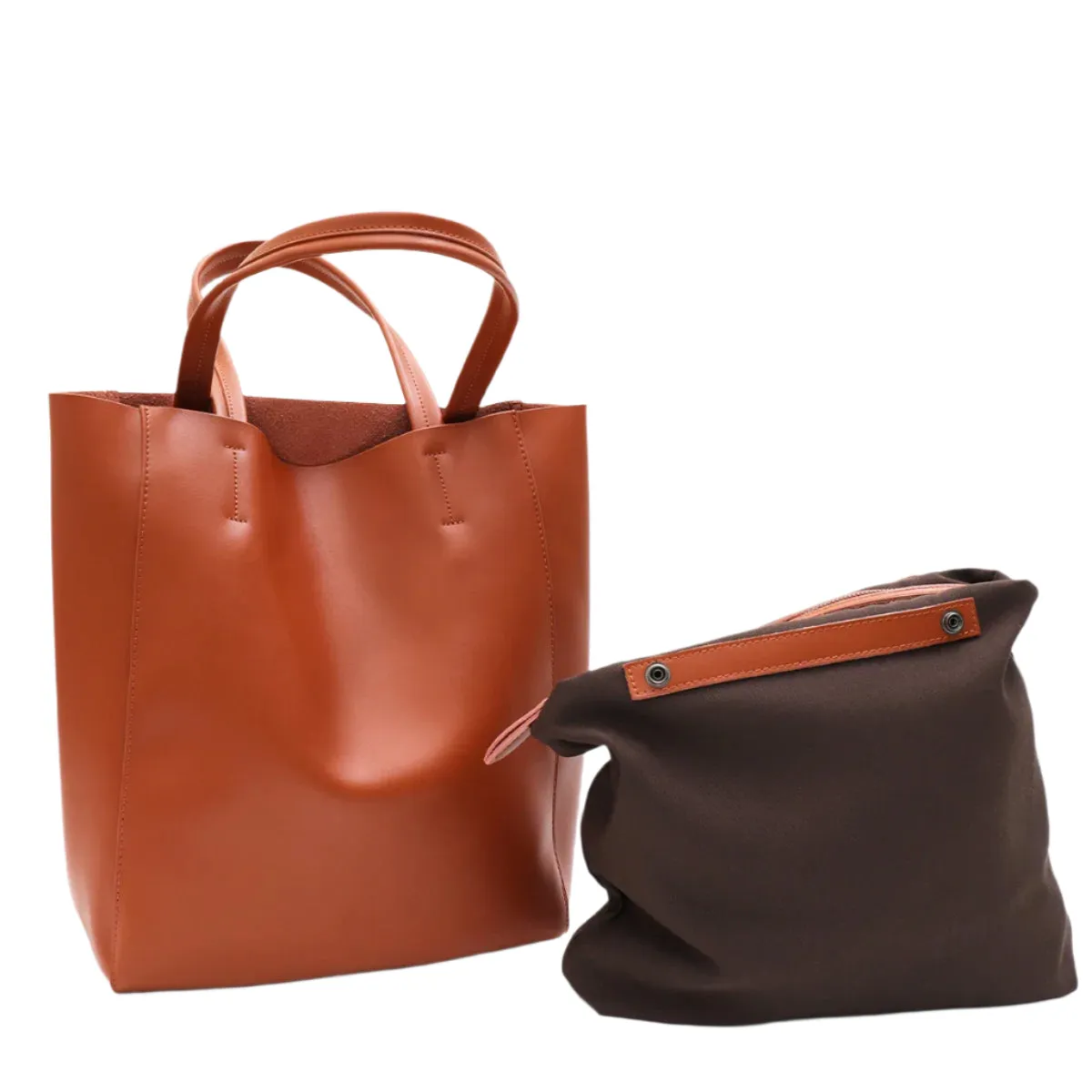 Classic Leather tote handbag