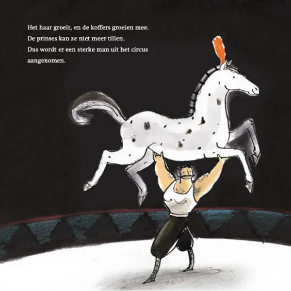 De Prinses met de Lange Haren by Annemarie van Haeringen – Dutch