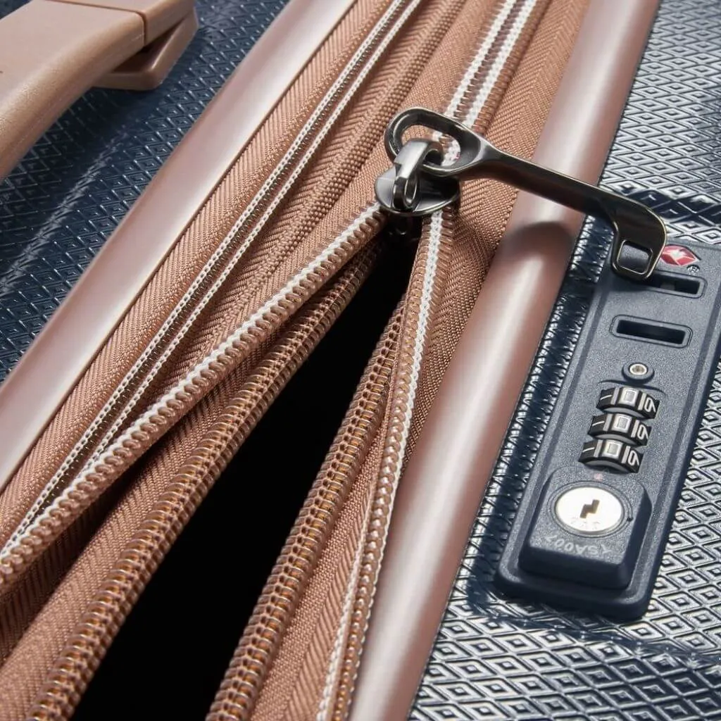 Delsey St Tropez 55cm Expandable Carry On Luggage - Navy