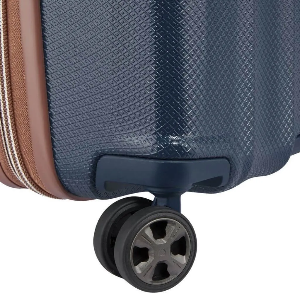 Delsey St Tropez 55cm Expandable Carry On Luggage - Navy