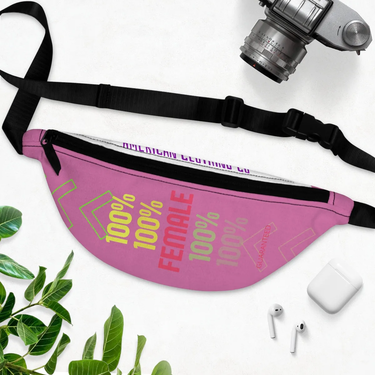 Fanny Pack ( 100% Female Pink )