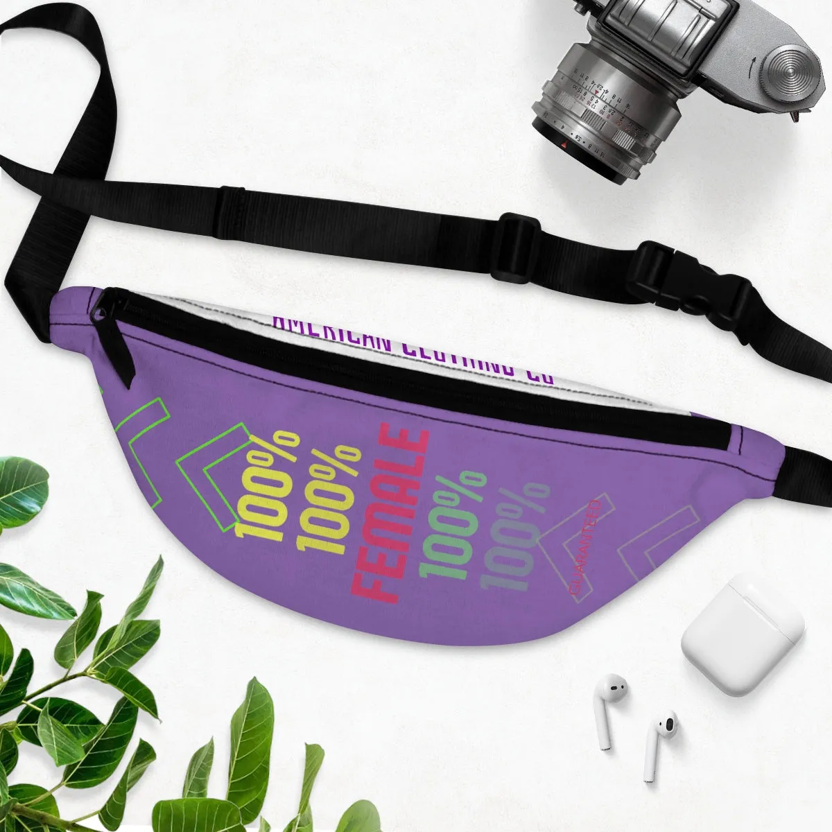 Fanny Pack ( 100% Female Purple )