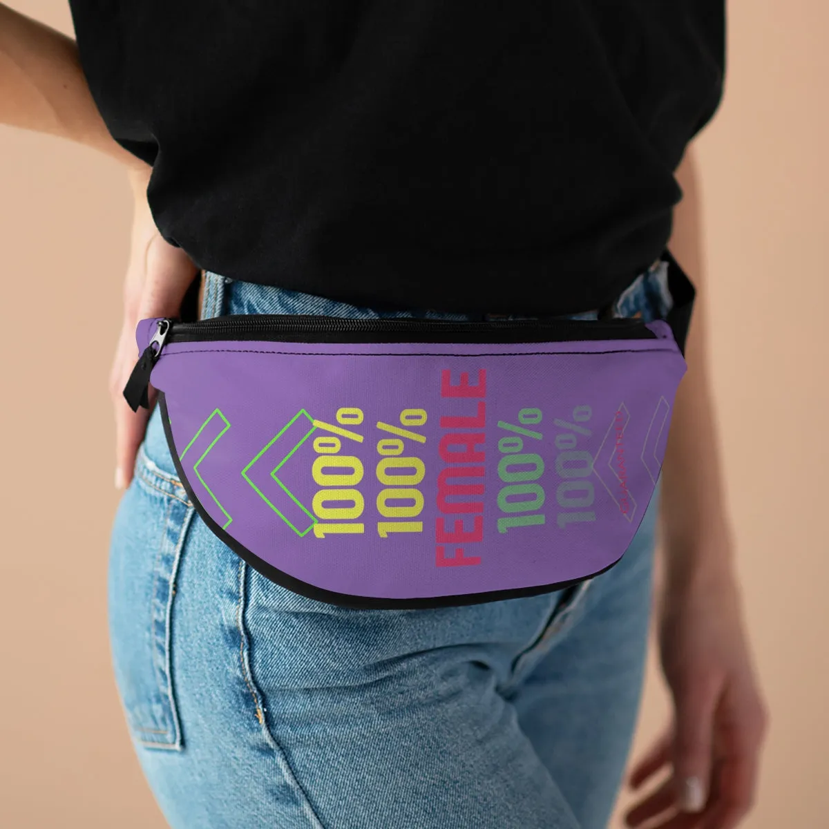 Fanny Pack ( 100% Female Purple )