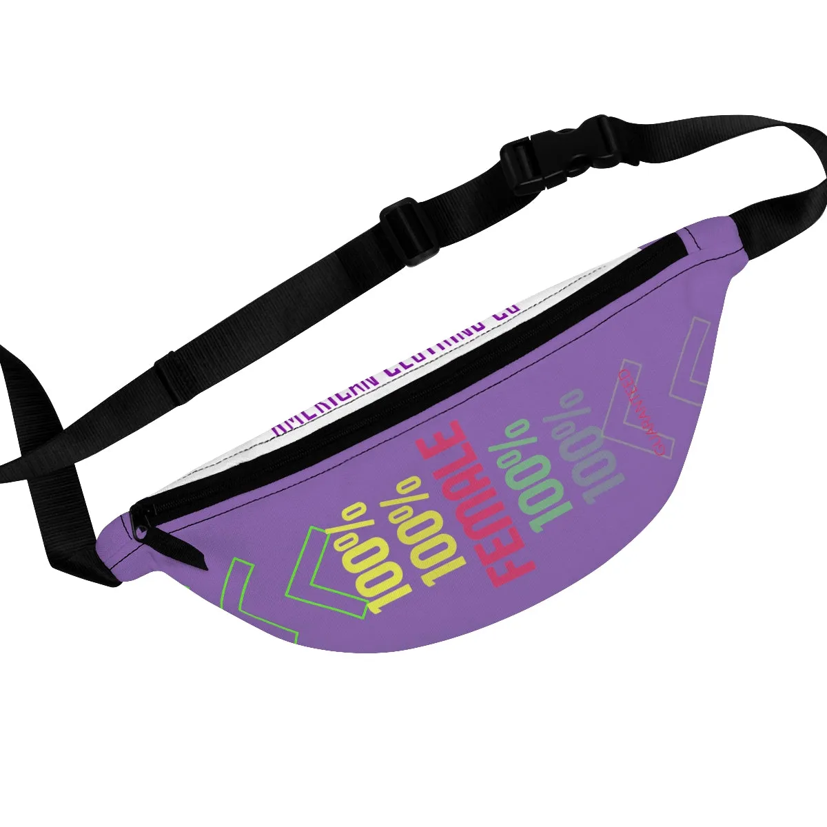 Fanny Pack ( 100% Female Purple )