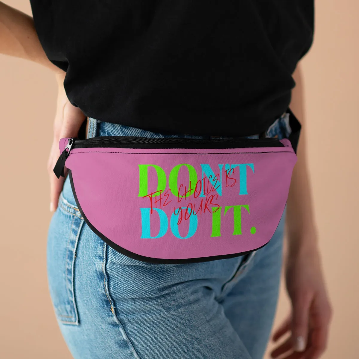Fanny Pack ( DO it Don't Do It Pink )