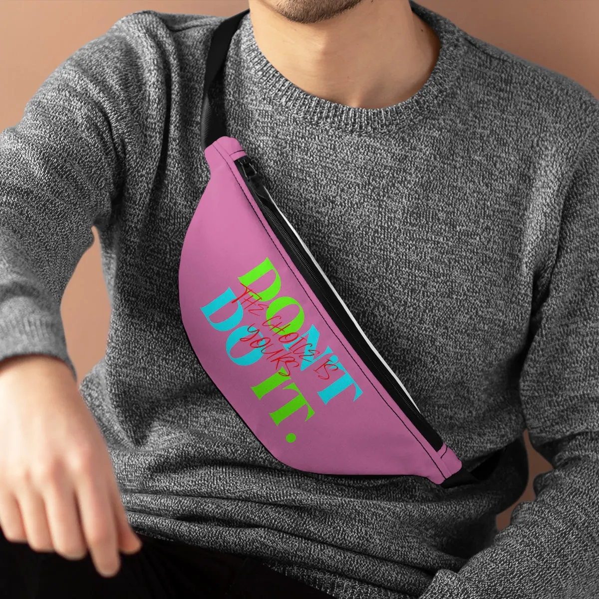 Fanny Pack ( DO it Don't Do It Pink )