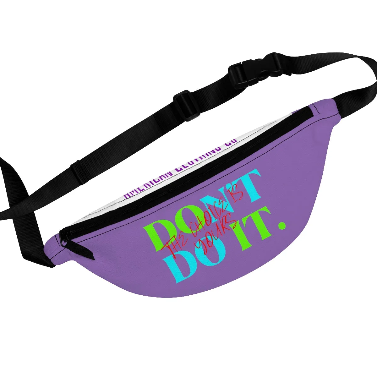 Fanny Pack ( DO it Don't Do It Purple )