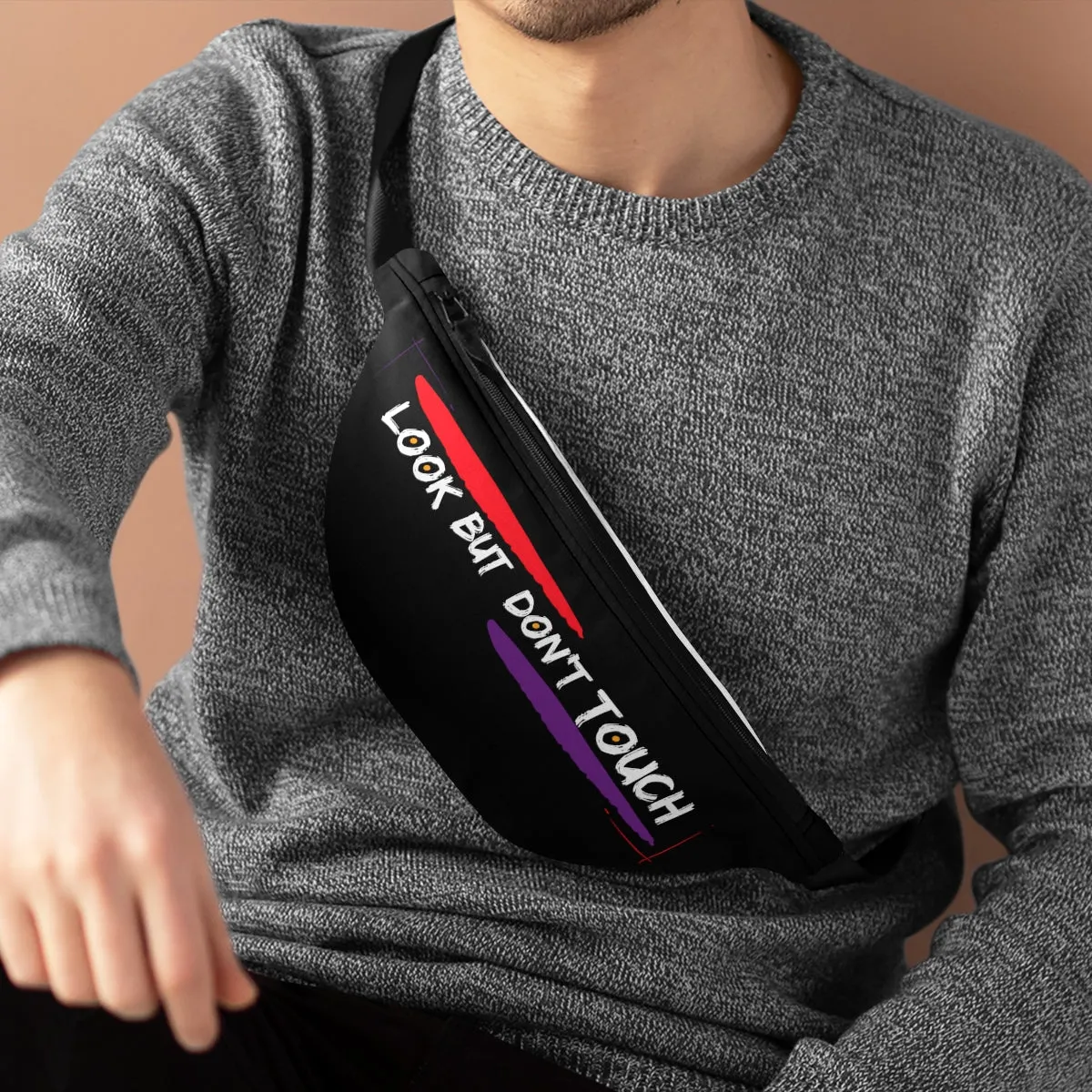 Fanny Pack ( Look But Don't Touch Black )