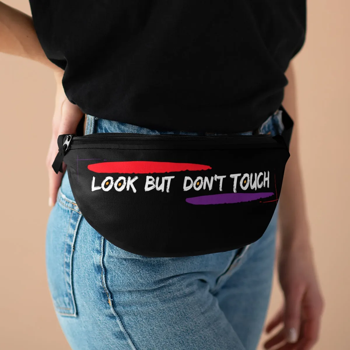 Fanny Pack ( Look But Don't Touch Black )