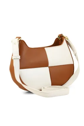 Hobo Hand Bags B14953-Brown