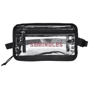 Jardine Seminoles Clear Belt Bag