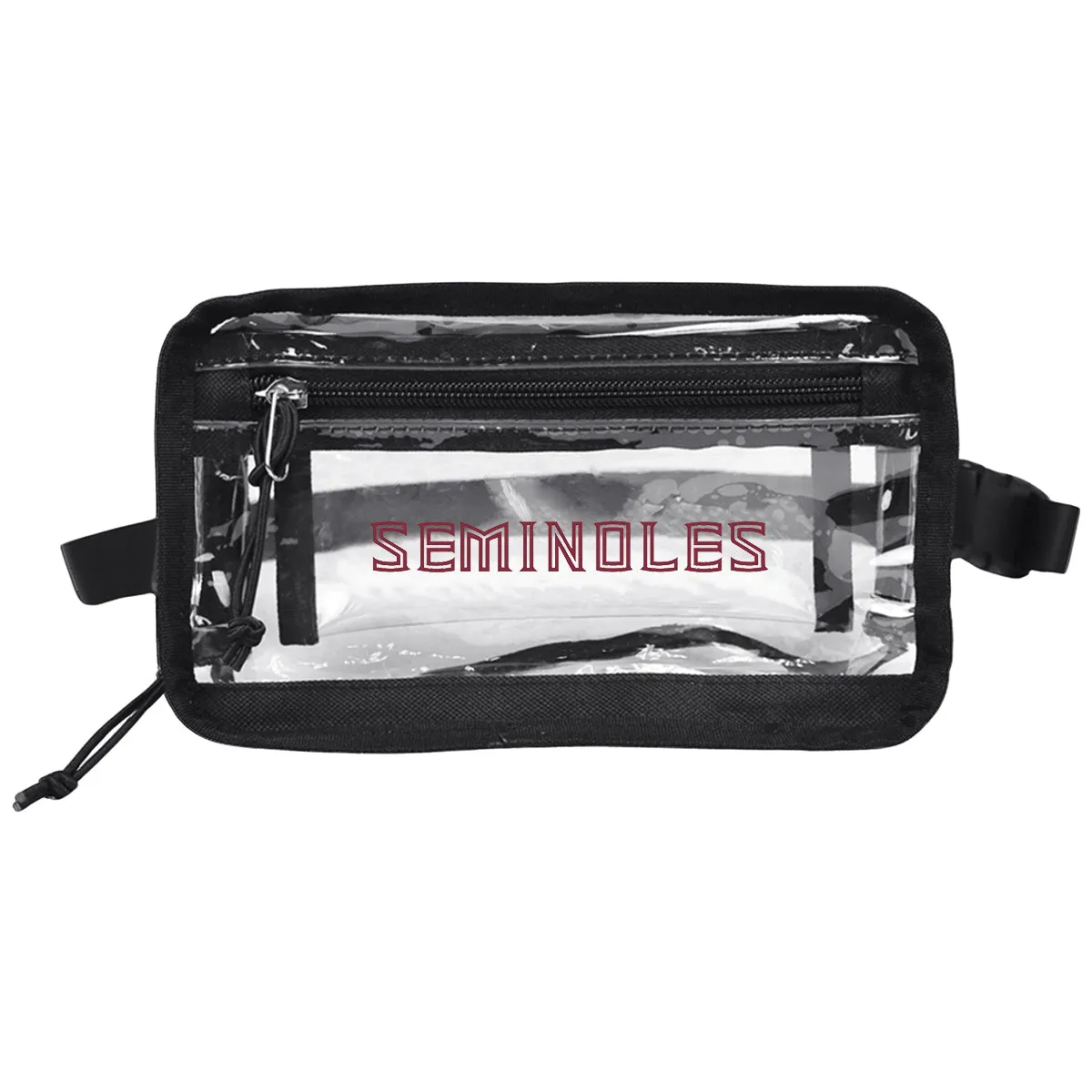 Jardine Seminoles Clear Belt Bag