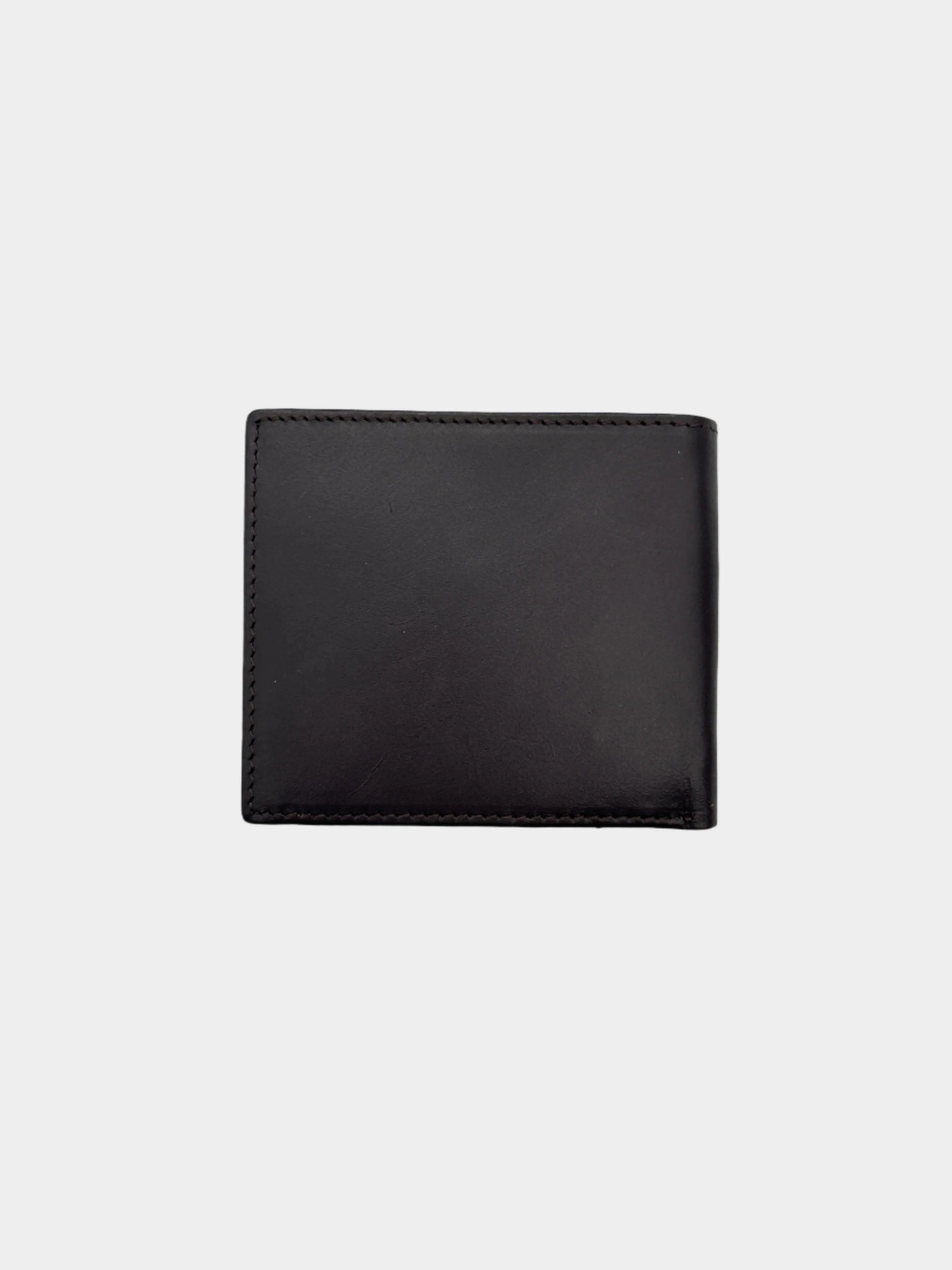 Leather Wallet With Keychain