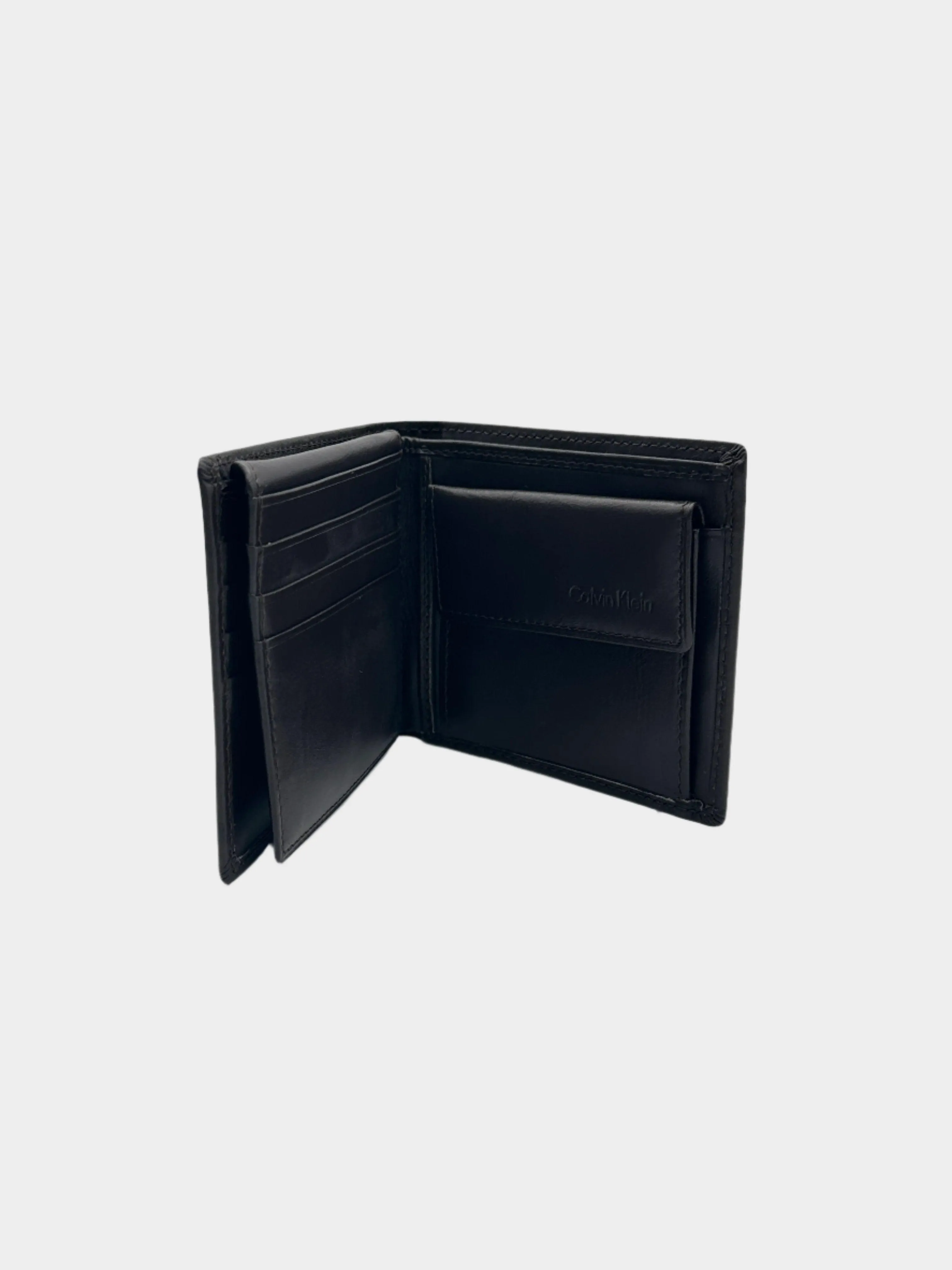 Leather Wallet With Keychain