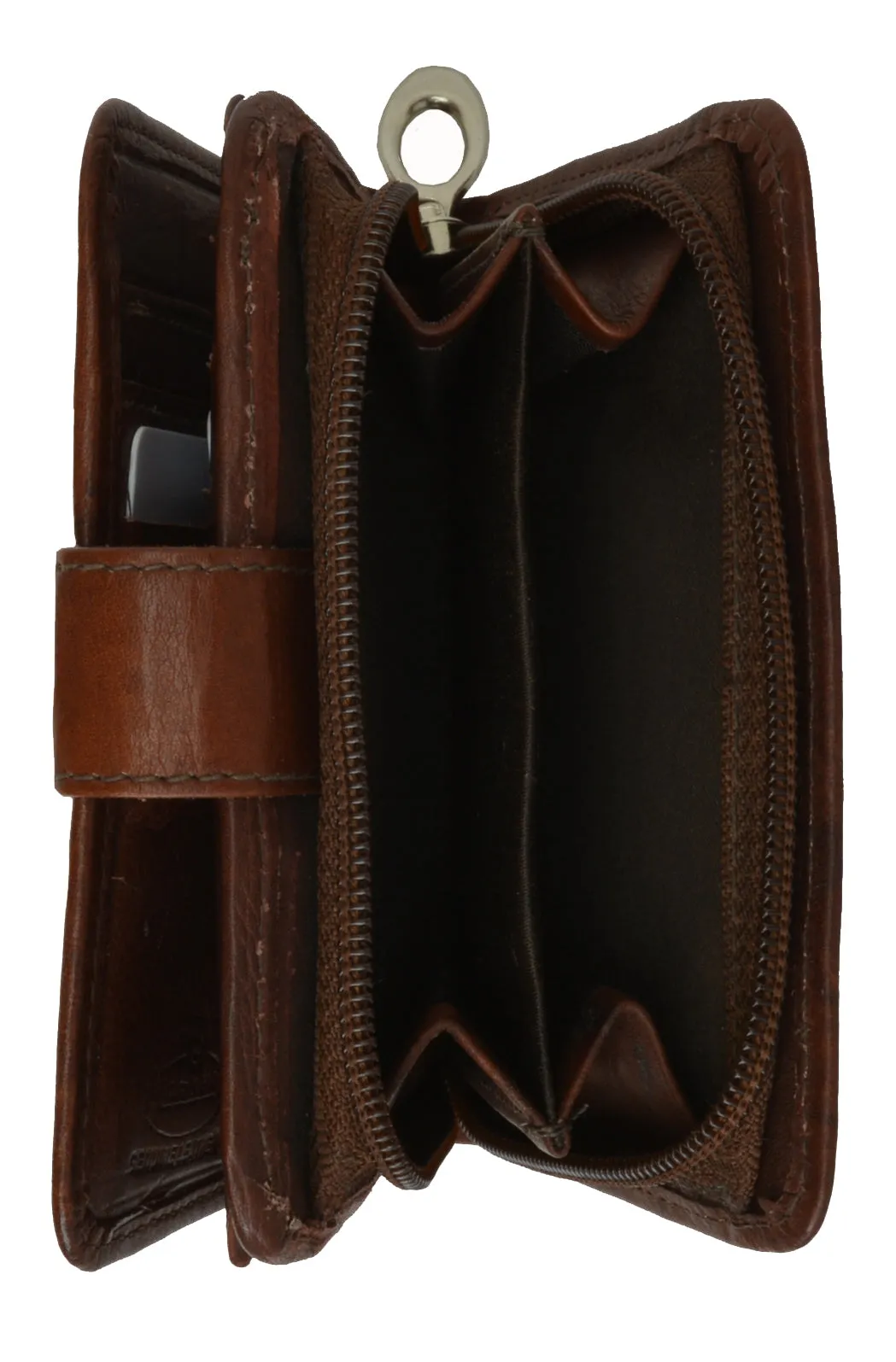 Leather Wallets For Women - Trifold Womens Wallet With Coin Purse