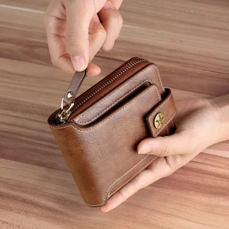 New Fashion Brand Business PU Leather Wallet, Cardholder