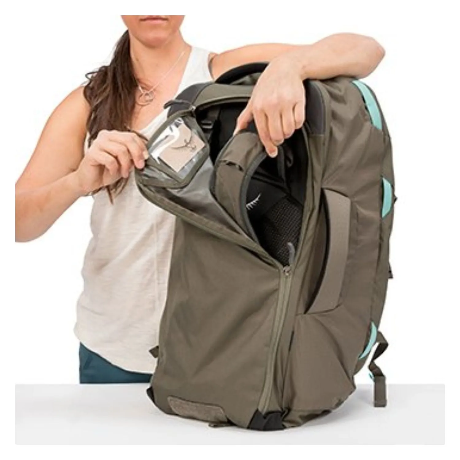 Osprey Fairview Travel Pack 55 Backpack - Extra Small/Small -  Women's Travel - Trekking