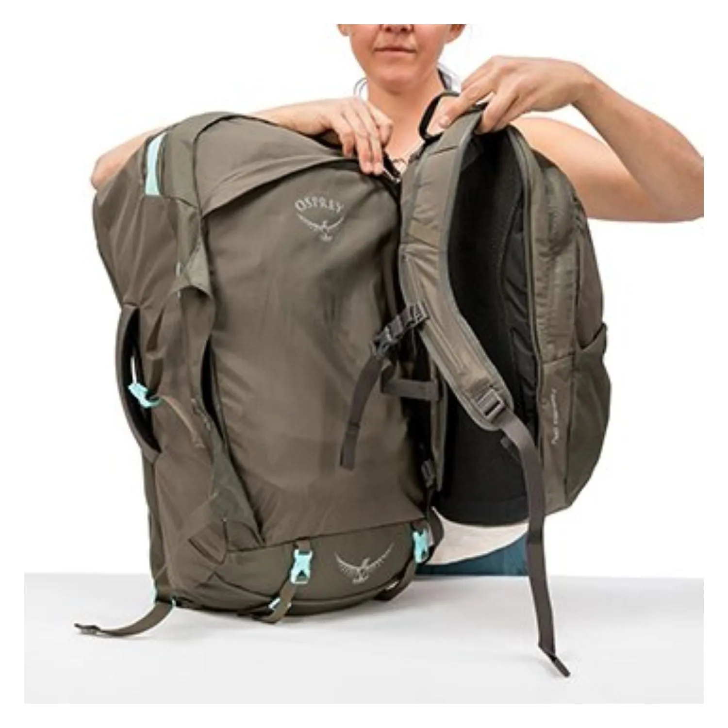 Osprey Fairview Travel Pack 55 Backpack - Extra Small/Small -  Women's Travel - Trekking