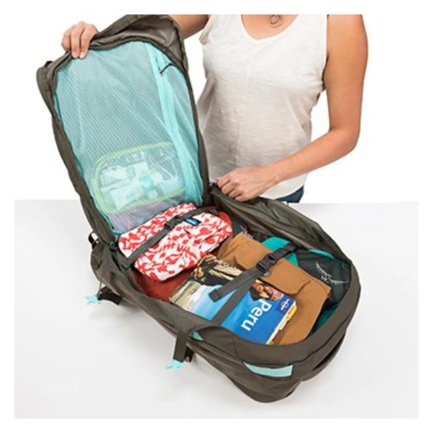 Osprey Fairview Travel Pack 55 Backpack - Extra Small/Small -  Women's Travel - Trekking