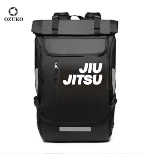 OZUKO 8020 Jiu Jitsu Backpack GYM SPORTS DESIGN OUTDOOR BACKPACK TRAVEL MEN'S CASUAL SPORTS LAPTOP BACKPACKS