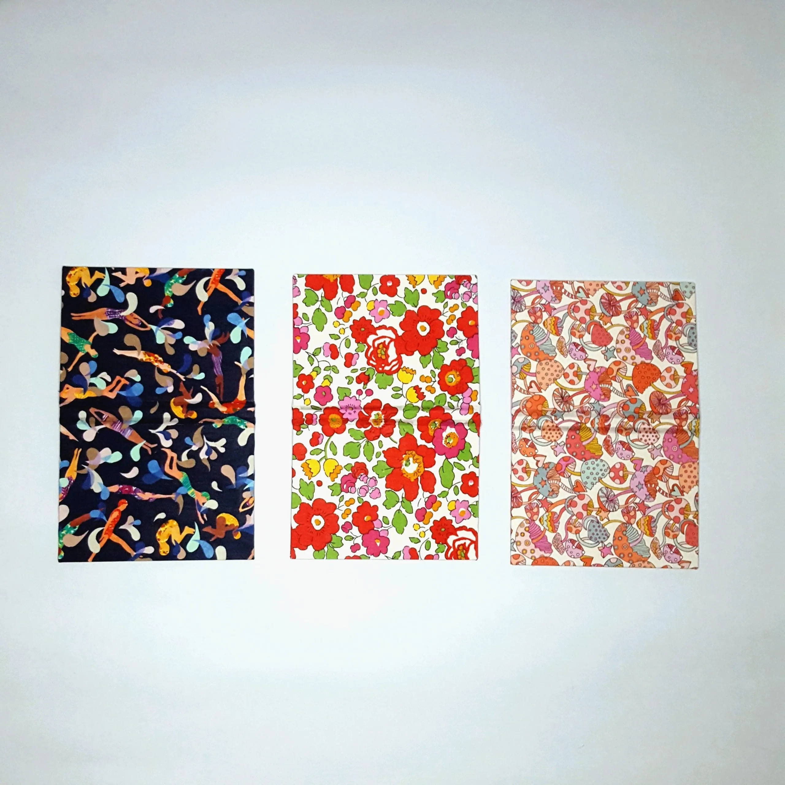 Patterned Cardholder with Clear Pockets