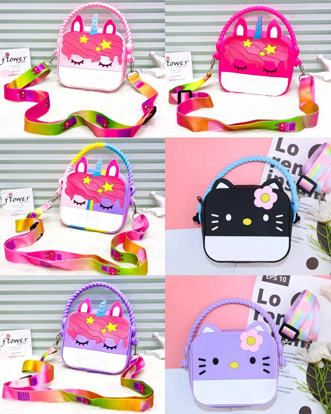 Silicone Kids Mini Crossbody Bag