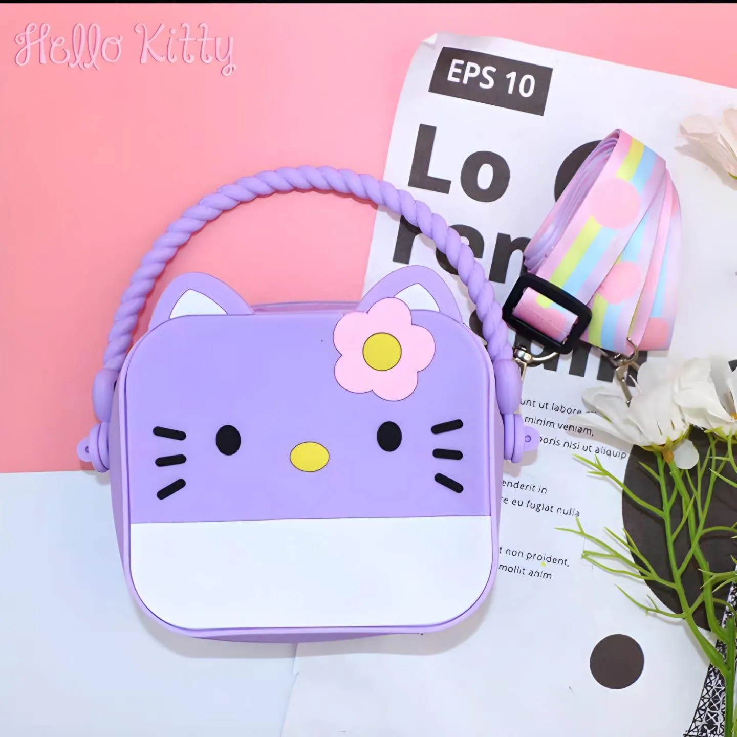 Silicone Kids Mini Crossbody Bag