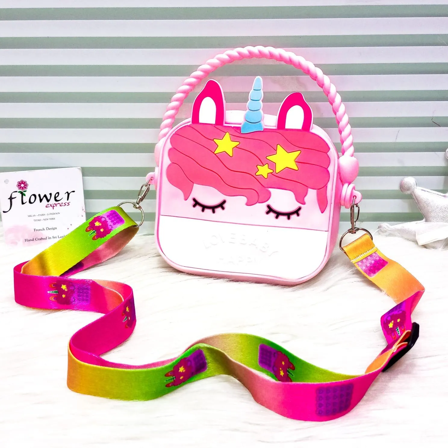 Silicone Kids Mini Crossbody Bag
