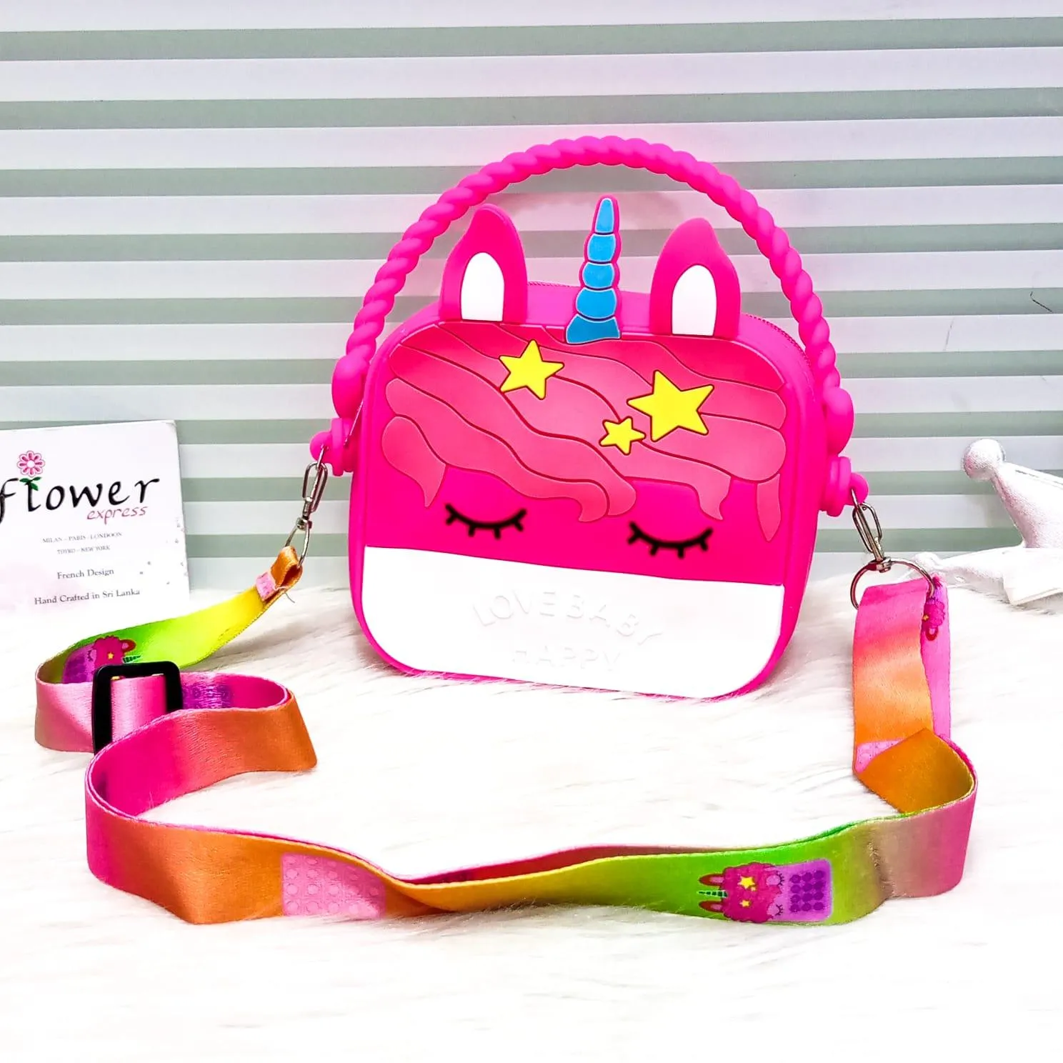 Silicone Kids Mini Crossbody Bag