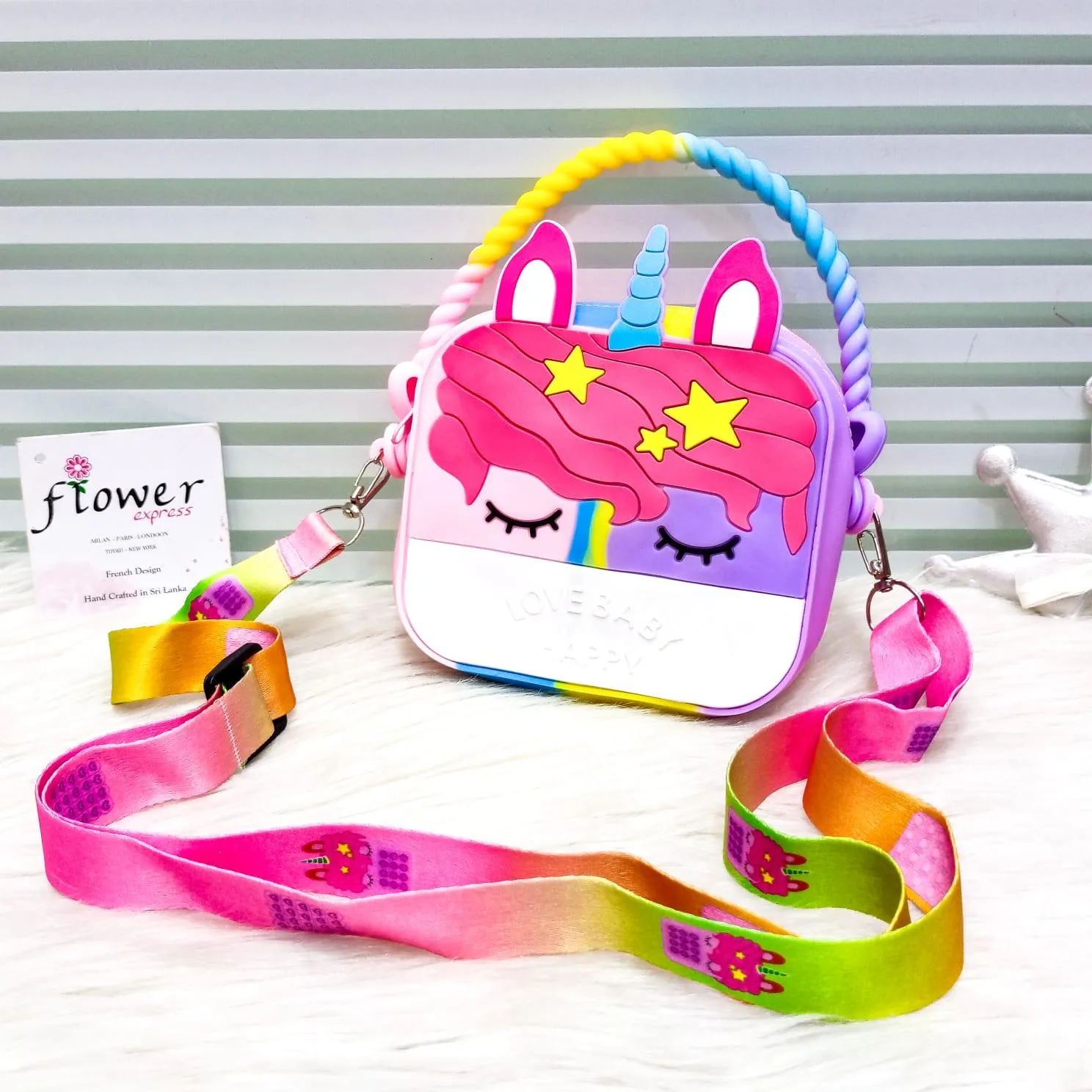 Silicone Kids Mini Crossbody Bag