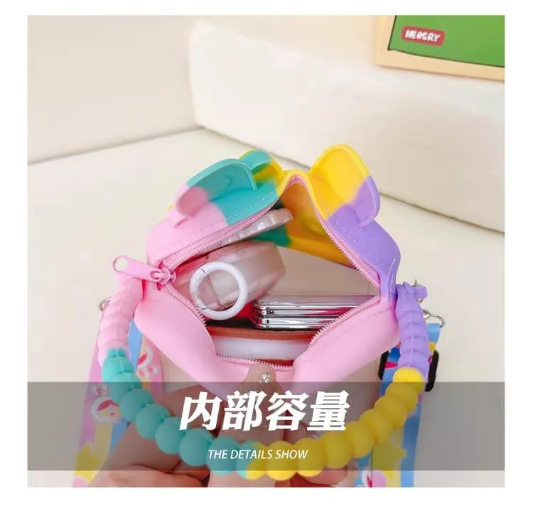 Silicone Kids Mini Crossbody Bag