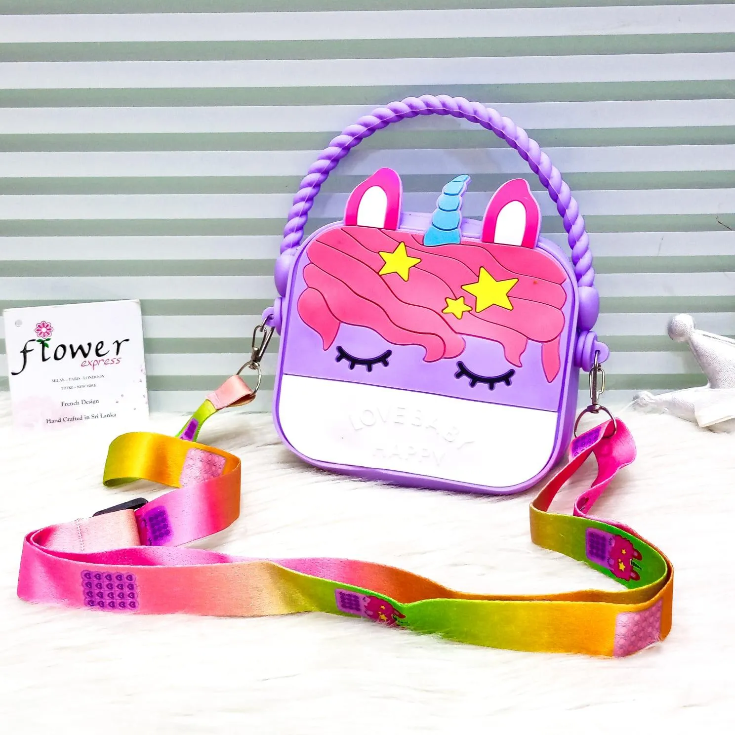 Silicone Kids Mini Crossbody Bag