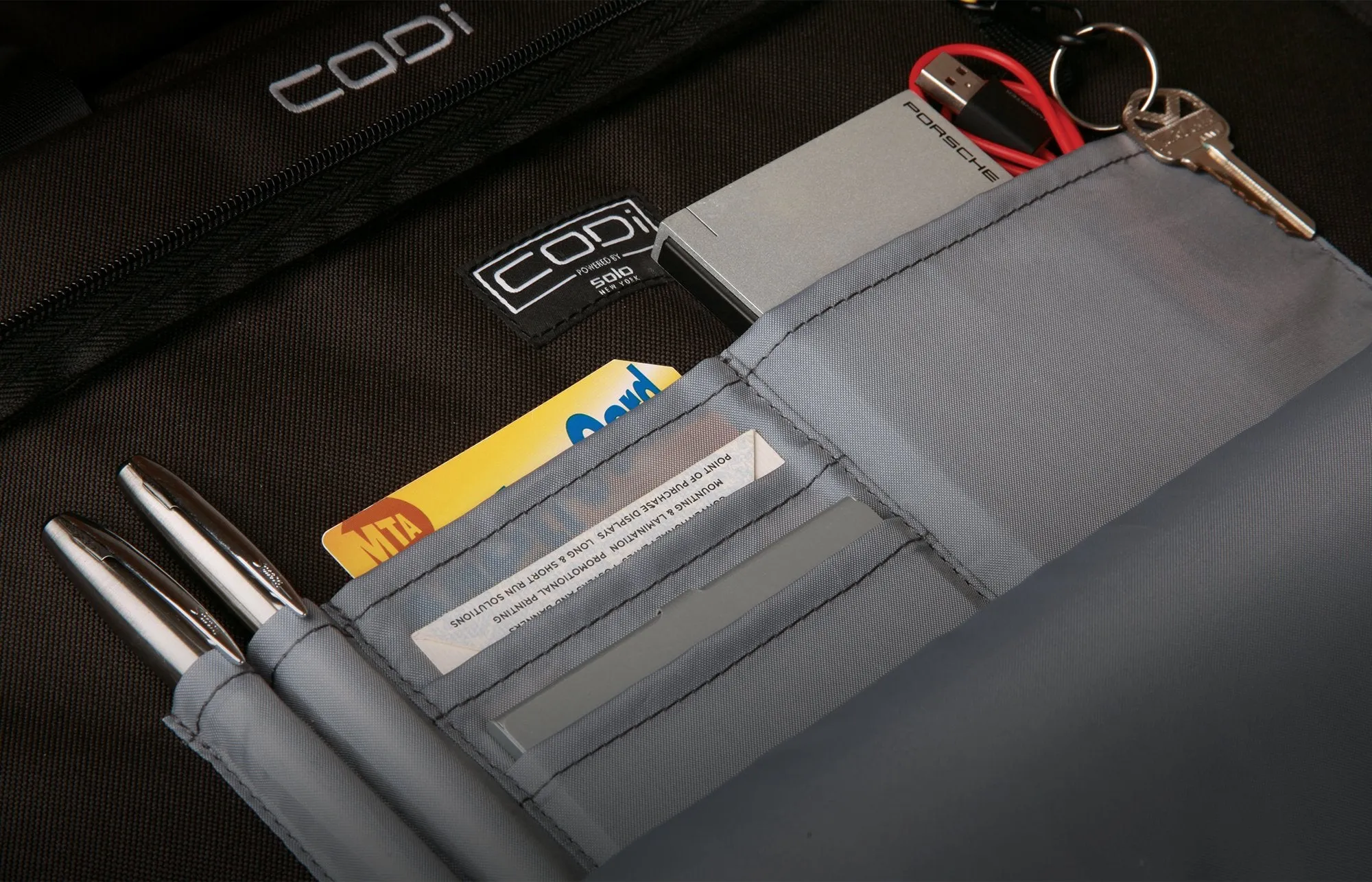 Terra Recycled 16" Laptop Briefcase/Backpack Hybrid